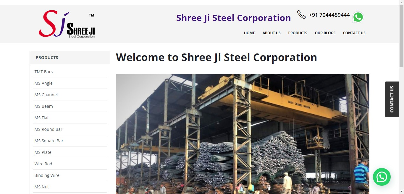 shreeji-website-design