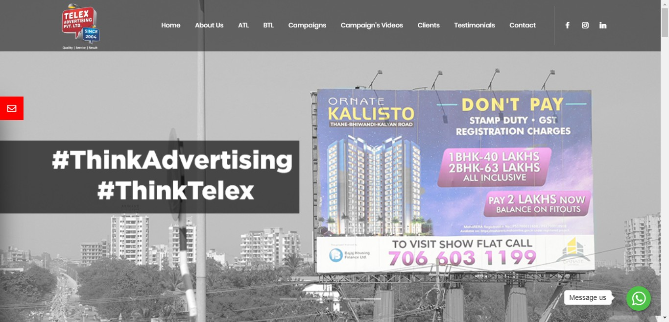 telex-website-design