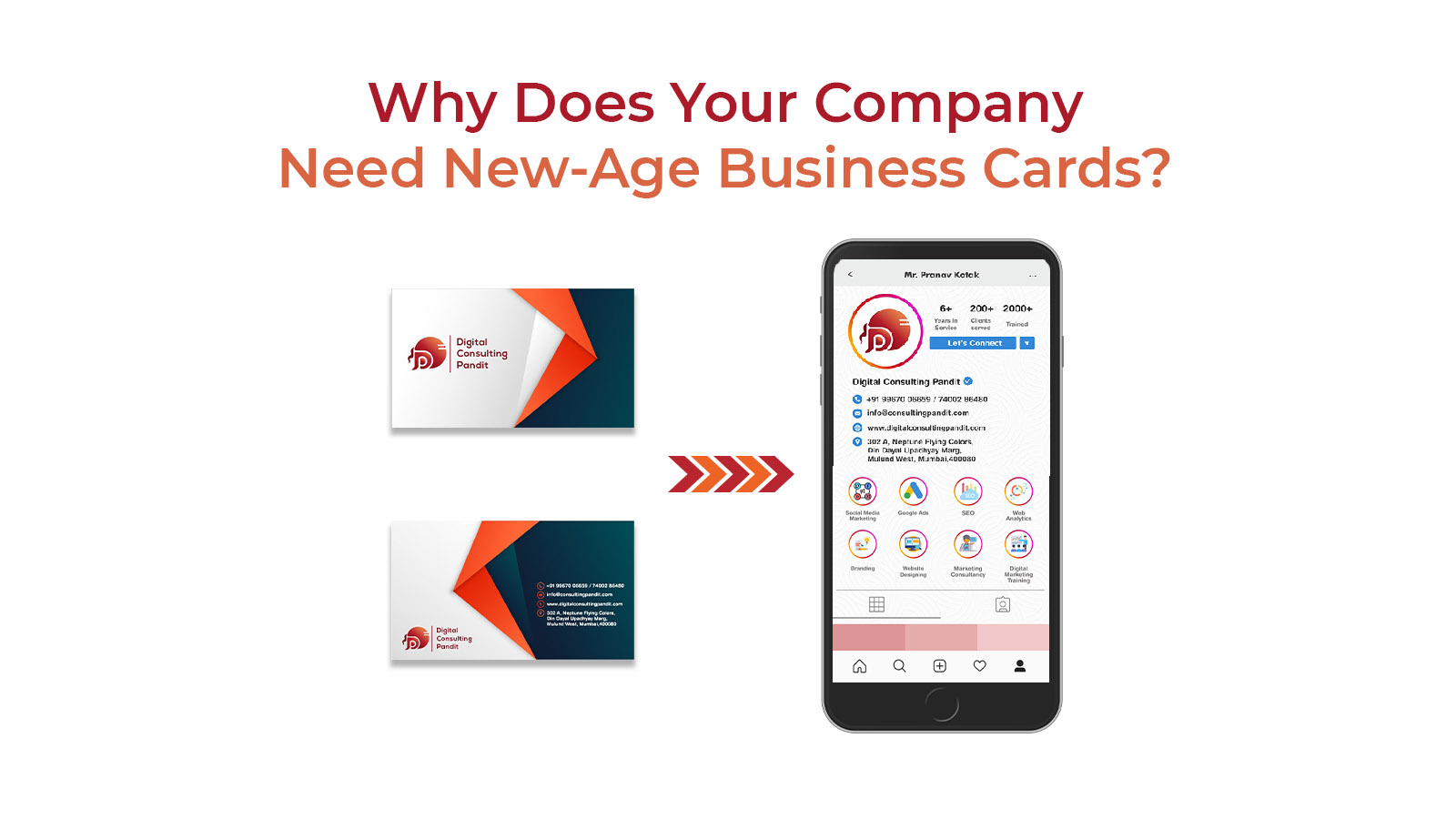 Why Does Your Company Need New-Age Business Cards?