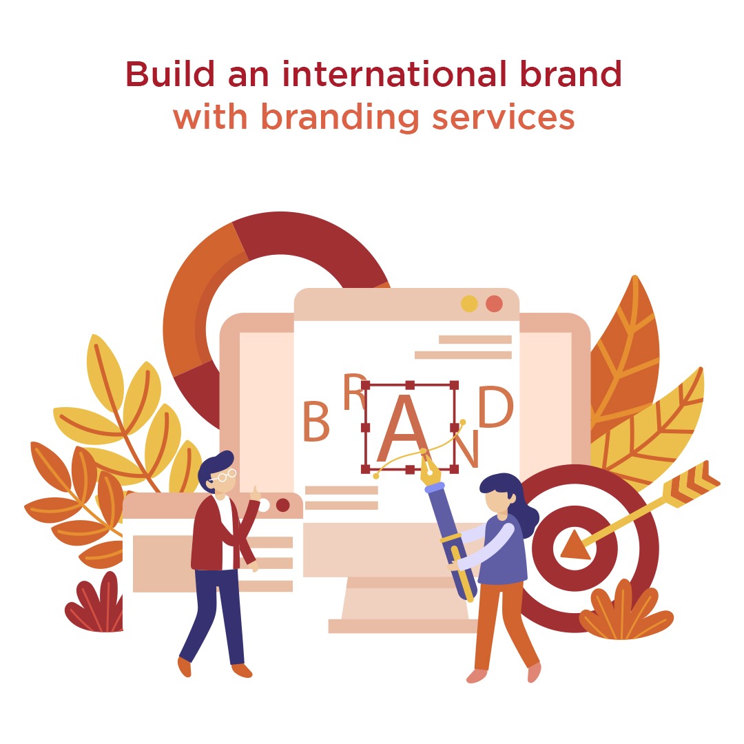 Build an international brand with branding services