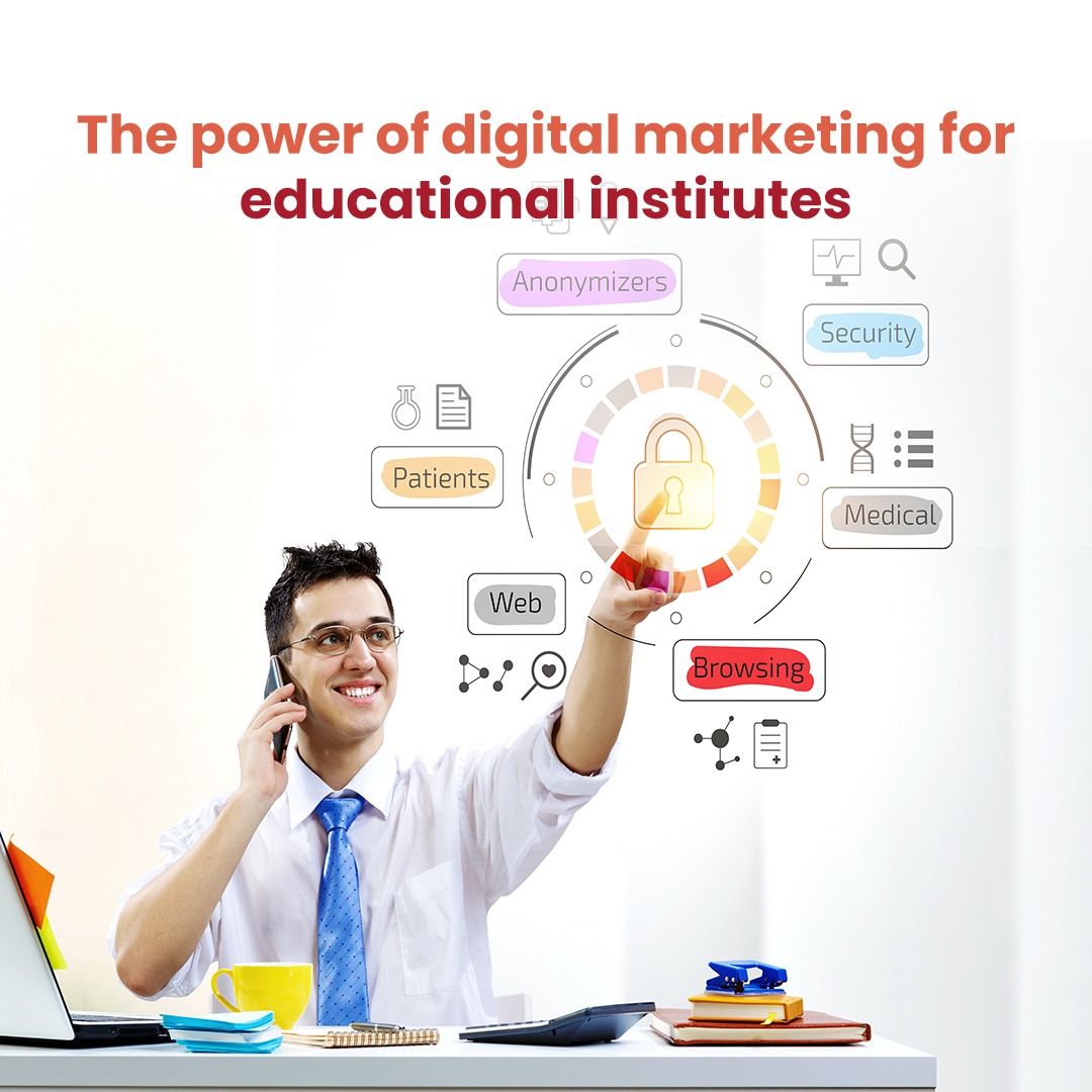 How do digital marketing services enhance the statistics of educational institutions?